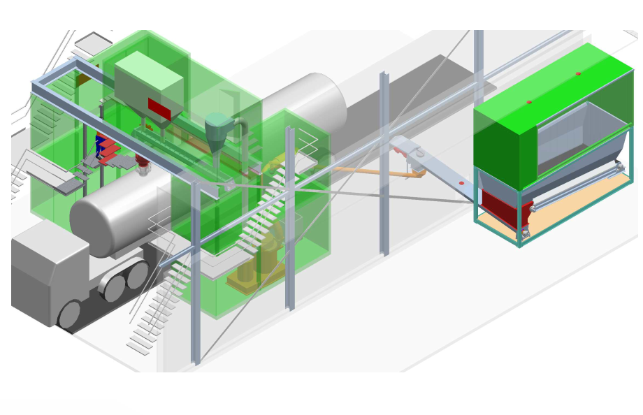 Görgens mobile grinding plant