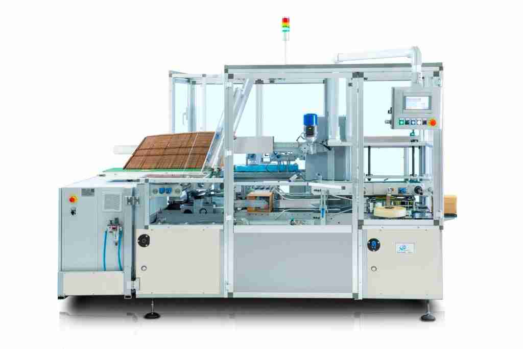 Automatische casepacker V140P voor doosjes
