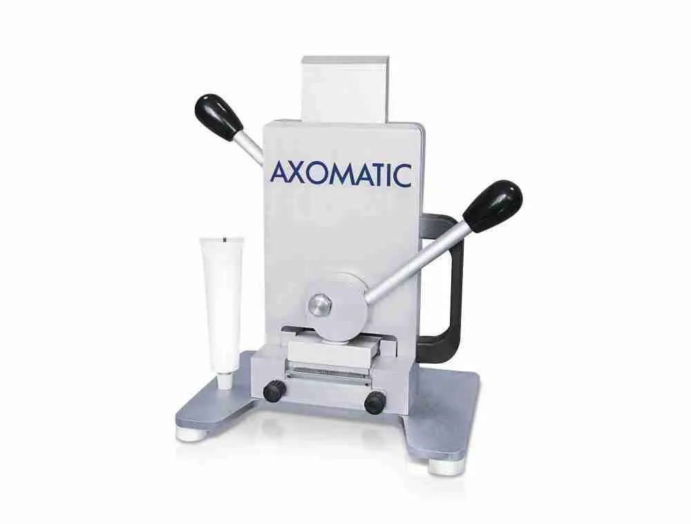 AXO 10 Aluminium tubesluitmachine