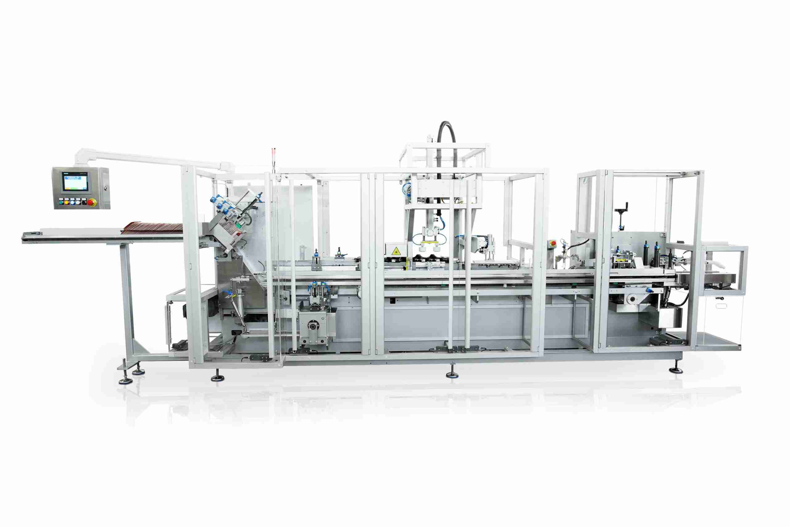 Verticale kartonneermachine type Vertipack
